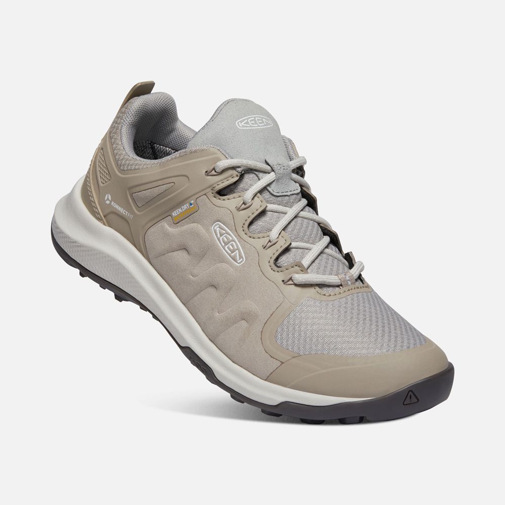 Keen Sneakers Dam Beige/Silver - Explore Waterproof - 365491LXA